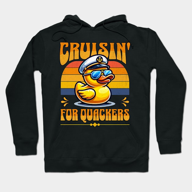 Cruisin For Quackers Hoodie by Norse Magic